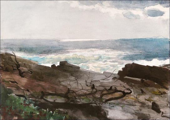 Galeria Plakatu, Plakat, Sunshine and Shadow, Prout’s Neck, Winslow Homer, 30x20 cm Galeria Plakatu