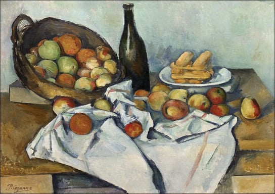Galeria Plakatu, Plakat, The Basket of Apples, Paul Cézanne, 61x91,5 cm Galeria Plakatu