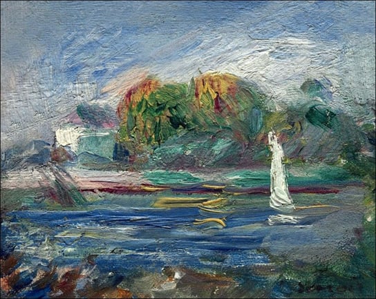 Galeria Plakatu, Plakat, The Blue River, Auguste Renoir, 50x40 cm Galeria Plakatu