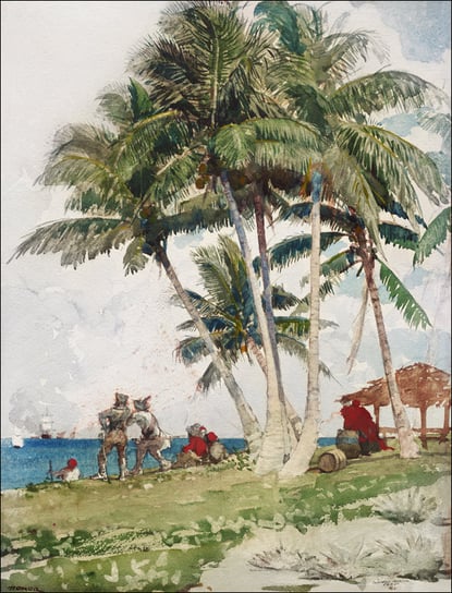 Galeria Plakatu, Plakat, The Buccaneers, Winslow Homer, 30x40 cm Galeria Plakatu