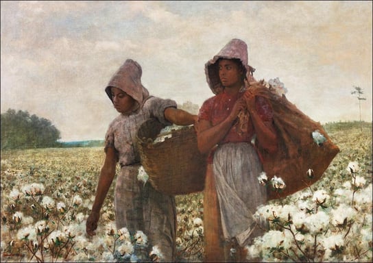 Galeria Plakatu, Plakat, The Cotton Pickers, Winslow Homer, 60x40 cm Galeria Plakatu