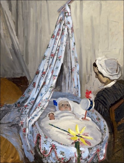 Galeria Plakatu, Plakat, The Cradle   Camille with the Artist_s Son Jean, Claude Monet, 21x29,7 cm Galeria Plakatu