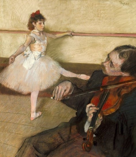 Galeria Plakatu, Plakat, The Dance Lesson, Edgar Degas, 21x29,7 cm Galeria Plakatu