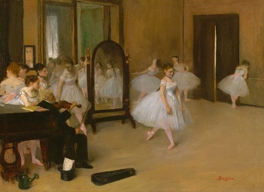 Galeria Plakatu, Plakat, The Dancing Class, Edgar Degas, 100x70 cm Galeria Plakatu