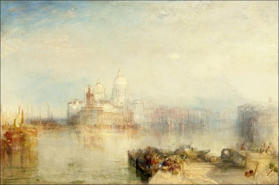 Galeria Plakatu, Plakat, The Dogana and Santa Maria della Salute, Venice, William Turner, 29,7x21 cm Galeria Plakatu