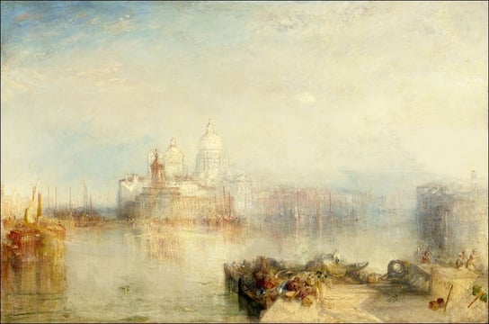 Galeria Plakatu, Plakat, The Dogana and Santa Maria della Salute, Venice, William Turner, 80x60 cm Galeria Plakatu