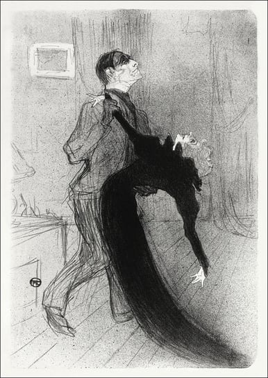 Galeria Plakatu, Plakat, The Fainting Fit, Henri De Toulouse-Lautrec, 60x80 cm Galeria Plakatu
