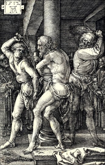 Galeria Plakatu, Plakat, The Flagellation, from The Passion, Albrecht Durer, 30x40 cm Galeria Plakatu