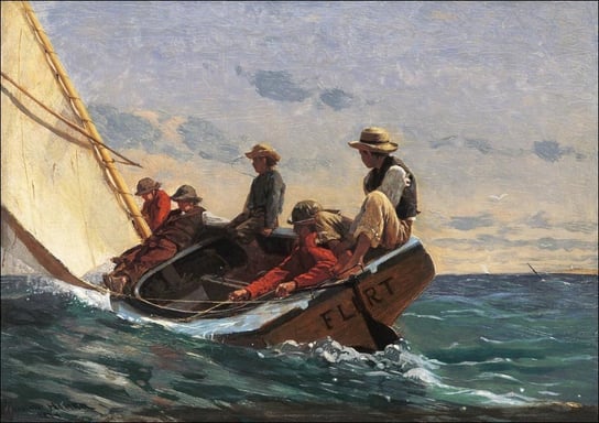 Galeria Plakatu, Plakat, The Flirt, Winslow Homer, 59,4x42 cm Galeria Plakatu