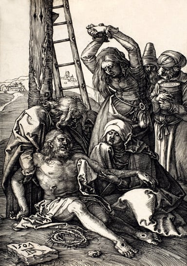 Galeria Plakatu, Plakat, The Lamentation, from The Passion, Albrecht Durer, 60x80 cm Galeria Plakatu