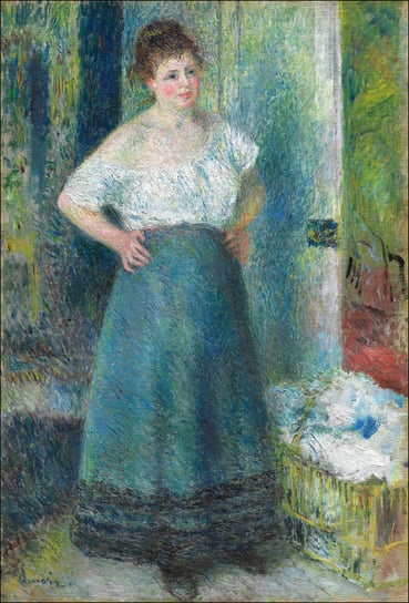 Galeria Plakatu, Plakat, The Laundress, Pierre-Auguste Renoir, 50x70 cm Galeria Plakatu