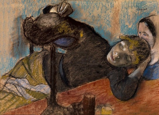 Galeria Plakatu, Plakat, The Milliner, Edgar Degas, 59,4x42 cm Galeria Plakatu