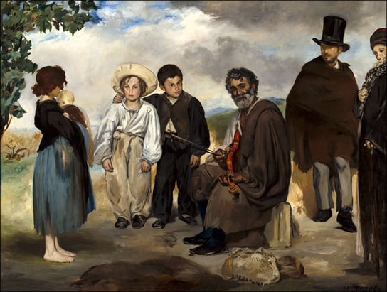 Galeria Plakatu, Plakat, The Old Musician, Edouard Manet, 50x40 cm Galeria Plakatu