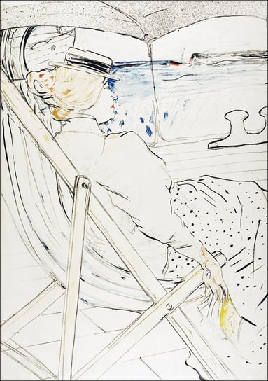 Galeria Plakatu, Plakat, The Passenger in Cabin 54—The Cruise, Henri De Toulouse-Lautrec, 29,7x42 cm Galeria Plakatu