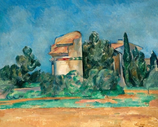 Galeria Plakatu, Plakat, The Pigeon Tower At Bellevue, Paul Cézanne, 100x70 cm Galeria Plakatu