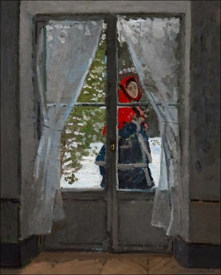 Galeria Plakatu, Plakat, The Red Kerchief, Claude Monet, 20x30 cm Galeria Plakatu