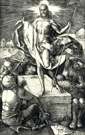 Galeria Plakatu, Plakat, The Resurrection, from The Passion, Albrecht Durer, 60x80 cm Galeria Plakatu