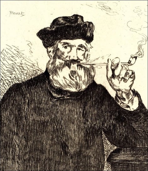 Galeria Plakatu, Plakat, The Smoker, Edouard Manet, 42x59,4 cm Galeria Plakatu