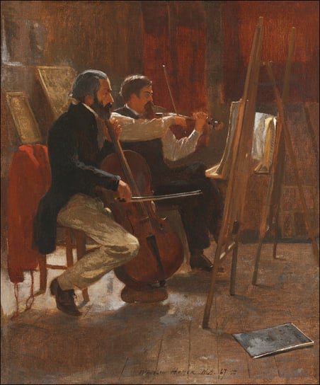 Galeria Plakatu, Plakat, The Studio, Winslow Homer, 40x60 cm Galeria Plakatu