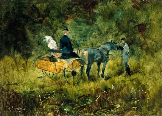 Galeria Plakatu, Plakat, The Trap, Henri de Toulouse-Lautrec, 29,7x21 cm Galeria Plakatu