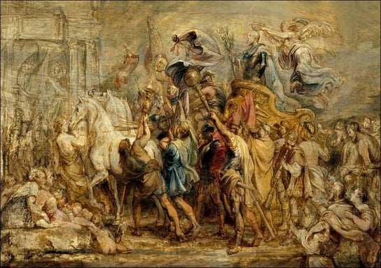 Galeria Plakatu, Plakat, The Triumph of Henry IV, Rubens, 91,5x61 cm Galeria Plakatu