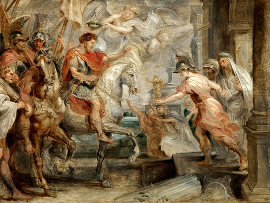 Galeria Plakatu, Plakat, Triumphant Entry of Constantine into Rome, Rubens, 42x29,7 cm Galeria Plakatu