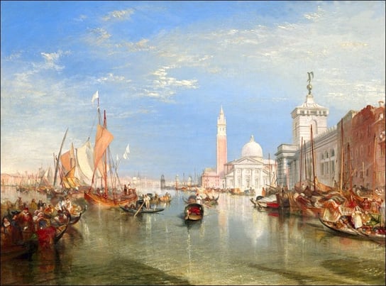 Galeria Plakatu, Plakat, Venice The Dogana and San Giorgio Maggiore, William Turner, 29,7x21 cm Galeria Plakatu