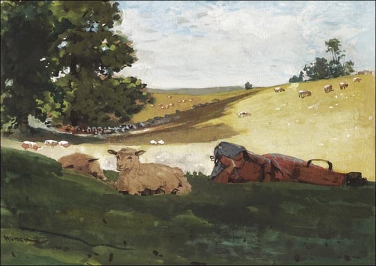 Galeria Plakatu, Plakat, Warm Afternoon, Winslow Homer, 29,7x21 cm Galeria Plakatu