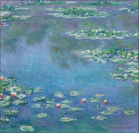 Galeria Plakatu, Plakat, Water Lilies, Claude Monet, 40x40 cm Galeria Plakatu