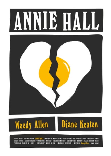 Galeria Plakatu, Plakat, Woody Allen Annie Hall, 29,7x42 cm Galeria Plakatu