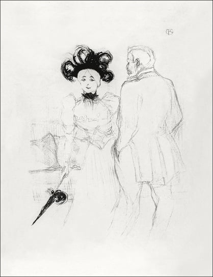 Galeria Plakatu, Plakat, Yahne and Antoine, in L’Age Difficile, Henri De Toulouse-Lautrec, 50x70 cm Galeria Plakatu