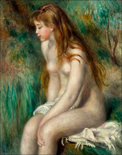 Galeria Plakatu, Plakat, Young Girl Bathing, Auguste Renoir, 40x50 cm Galeria Plakatu