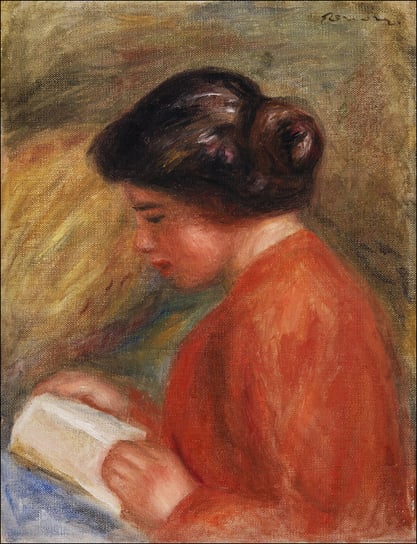 Galeria Plakatu, Plakat, Young Woman Reading, Pierre-Auguste Renoir, 30x40 cm Galeria Plakatu