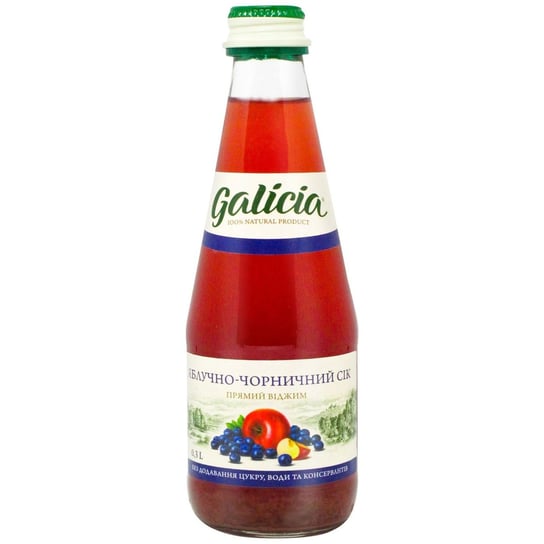 Galicia 0,3L Jabłko - Jagoda Nfc Sok Butelka Szklana Inny producent