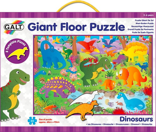 Galt, Puzzle podłogowe, długie, Dinozaury Galt