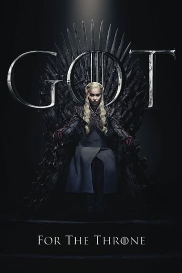 Game of Thrones Daenerys For The Throne - plakat 61x91,5 cm GAME OF THRONES