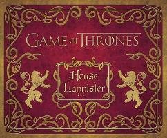 Game of Thrones: House Lannister Deluxe Stationery Set Insight Editions