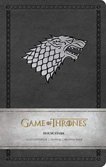 Game of Thrones: House Stark Ruled Notebook Insight Editions