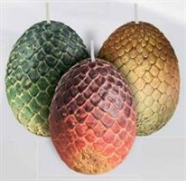 Game of Thrones: Sculpted Dragon Egg Candles Insight Editions