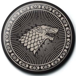 Game of Thrones Stark Sigil - przypinka GAME OF THRONES