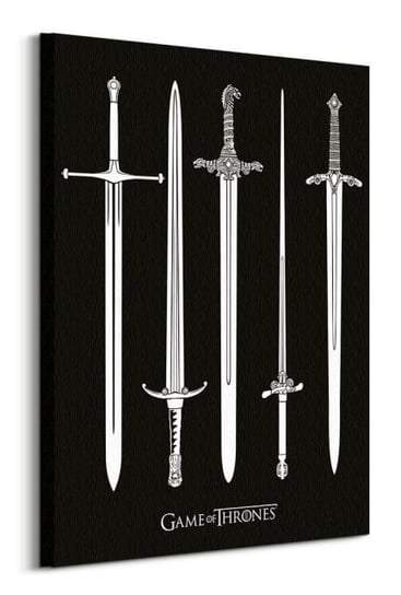 Game of Thrones Swords - obraz na płótnie GAME OF THRONES