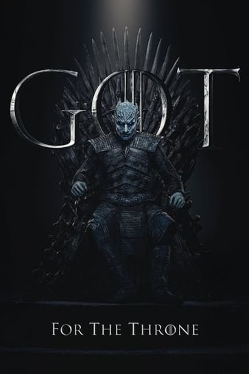 Game of Thrones The Night King For The Throne - plakat 61x91,5 cm GAME OF THRONES