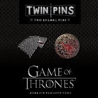 Game of Thrones Twin Pins: Stark and Targaryen Sigils Chronicle Books