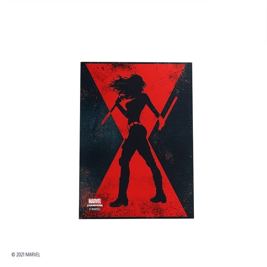 Gamegenic: Marvel Champions Art Sleeves (66 mm x 91 mm) Black Widow 50+1 szt. Gamegenic