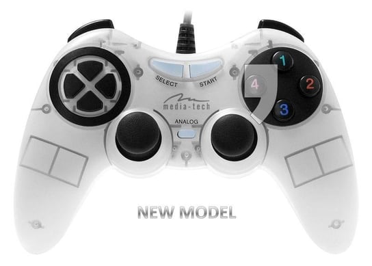 Gamepad MEDIA-TECH Corsair II MT1507 do PC/PS3 Media-Tech