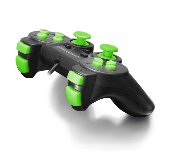 Gamepad PC USB Warrior czarno- 