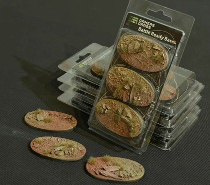 Gamers Grass: Bases Oval - Badlands 75 mm (3 szt.) Inna marka