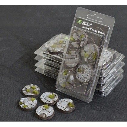 Gamers Grass: Bases Round - Temple 40 mm (5 szt.) Inna marka
