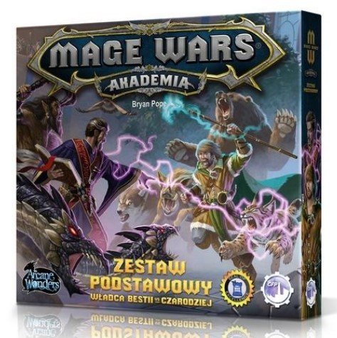 Games Factory, gra strategiczna Mage Wars Akademia Games Factory Publishing