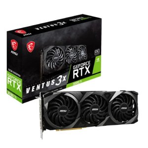 Gamingowa karta graficzna MSI GeForce RTX 3080 Ti VENTUS 3X 12G OC — 12 GB GDDR6X, 1695 MHz, PCI Express Gen 4, 384-bit, 3x DP v 1.4a, HDMI 2.1 (obsługuje 4K) MSI